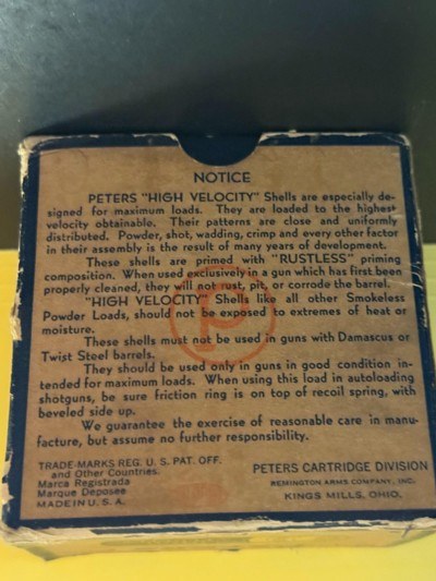 Peters High Velocity 16 Gauge Vintage Ammo - Image 4 of 5