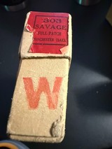 Vintage Winchester 303 Savage Patch Cartridges - Image 5 of 6