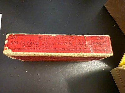 Vintage Winchester 303 Savage Patch Cartridges - Image 2 of 6
