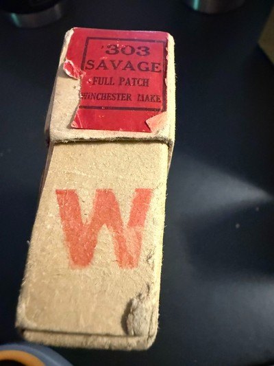 Vintage Winchester 303 Savage Patch Cartridges - Image 5 of 6