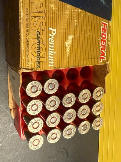 Federal 44 Rem Magnum Cartridges - Image 1 of 6
