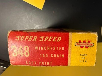 Winchester Super Speed 348 Winchester center Fire Cartridges - Image 7 of 7