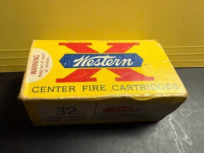 Vintage western 32Long Colt 82 Gr Lubaloy Ammo - Image 1 of 7