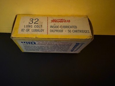 Vintage western 32Long Colt 82 Gr Lubaloy Ammo - Image 3 of 7