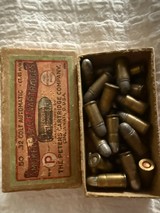 Peters Vintage 32 Colt Automatic Rifle Cartridges - Image 5 of 9