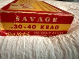 Savage Indian Head 30-40 Krag 180 Grain Bullets - Image 6 of 8