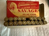 Savage Indian Head 30-40 Krag 180 Grain Bullets - Image 2 of 8