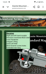 Granite Mountain Arms Standard Magnum Left Hand Action. - 13 of 14