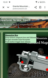 Granite Mountain Arms Standard Magnum Left Hand Action. - 14 of 14