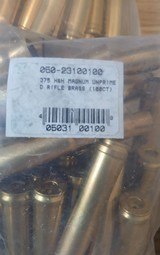 375 H&H Remington Brass new unprimed - 3 of 3