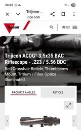 Trijicon Acog TA11J .223 red - 3 of 8