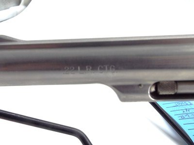 Smith & Wesson 63-4 Stainless Steel Revolver 22LR - Image 5 of 11