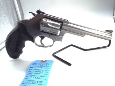 Smith & Wesson 63-4 Stainless Steel Revolver 22LR - Image 1 of 11