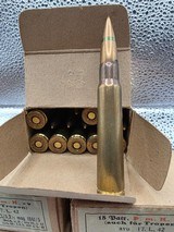 WW2 7.92 Tropical German Mauser Ammo15 Rounds per Original Box 1942 Dated - 2 of 3