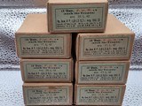 WW2 7.92 Tropical German Mauser Ammo15 Rounds per Original Box 1942 Dated - 1 of 3