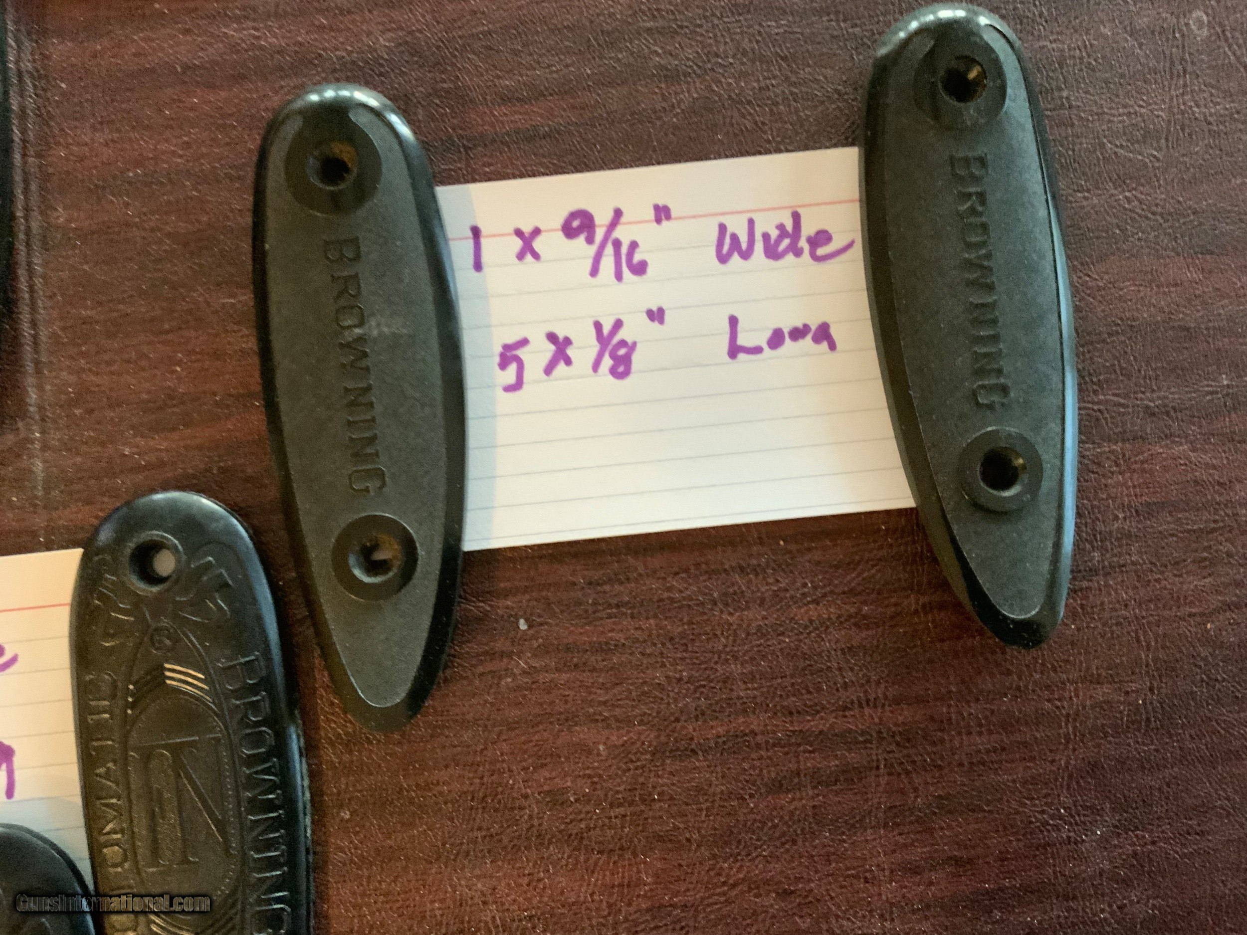 Browning Butt Plates, Shotgun