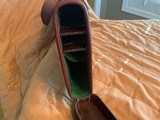 Red Head 2 barrel leather case - 4 of 8