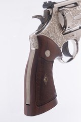 Signed Russ Smith Factory Engraved S Prefix Model 29 .44 Magnum Rare Nickel MINT! - 14 of 15