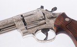 Signed Russ Smith Factory Engraved S Prefix Model 29 .44 Magnum Rare Nickel MINT! - 5 of 15