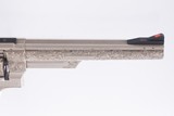Signed Russ Smith Factory Engraved S Prefix Model 29 .44 Magnum Rare Nickel MINT! - 12 of 15