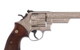 Signed Russ Smith Factory Engraved S Prefix Model 29 .44 Magnum Rare Nickel MINT! - 1 of 15