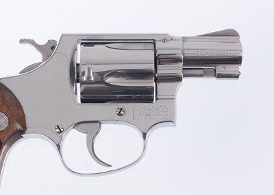 Georgia Sheriff Owned 1st Year Bright Stainless Model 60 Chief Special Factory Letter 99% - Image 13 of 14
