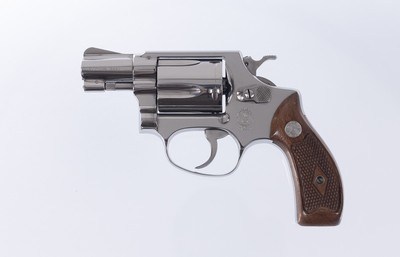 Georgia Sheriff Owned 1st Year Bright Stainless Model 60 Chief Special Factory Letter 99% - Image 6 of 14
