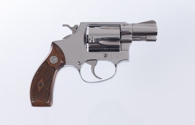 Georgia Sheriff Owned 1st Year Bright Stainless Model 60 Chief Special Factory Letter 99% - Image 10 of 14