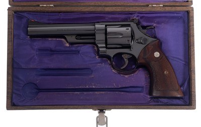 1st Year Model 57 Smith & Wesson .41 Magnum Prototype Case Nice! - Image 1 of 12