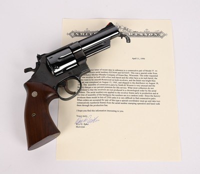 RARE Sequential Matched Set Model 57 1st Year .41 Magnum Lettered MINT - Image 4 of 12