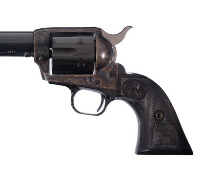 Colt SAA .357 Magnum 7 1/2” 3rd Gen Single Action Blue Case - Image 2 of 10