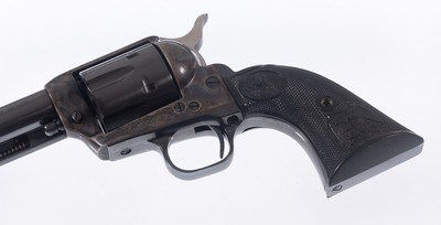 Colt SAA .357 Magnum 7 1/2” 3rd Gen Single Action Blue Case - Image 7 of 10