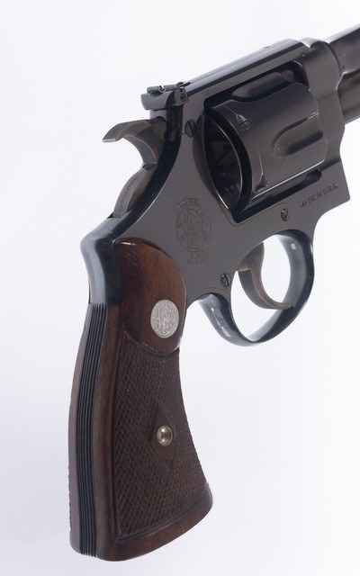 Must See Special Ordered 3rd Model 44 Target Smith & Wesson Humpback Hammer Box King Sights Fabulous & Lettered - Image 13 of 15