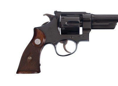 Must See Special Ordered 3rd Model 44 Target Smith & Wesson Humpback Hammer Box King Sights Fabulous & Lettered - Image 6 of 15