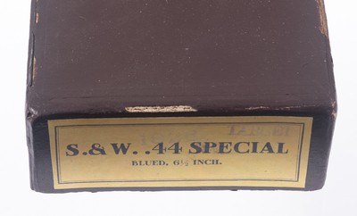 Must See Special Ordered 3rd Model 44 Target Smith & Wesson Humpback Hammer Box King Sights Fabulous & Lettered - Image 2 of 15