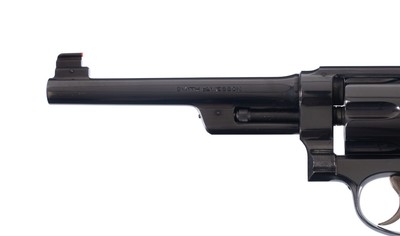 Must See Special Ordered 3rd Model 44 Target Smith & Wesson Humpback Hammer Box King Sights Fabulous & Lettered - Image 10 of 15