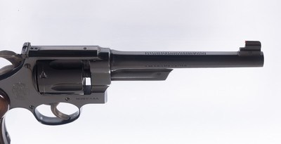 Must See Special Ordered 3rd Model 44 Target Smith & Wesson Humpback Hammer Box King Sights Fabulous & Lettered - Image 5 of 15