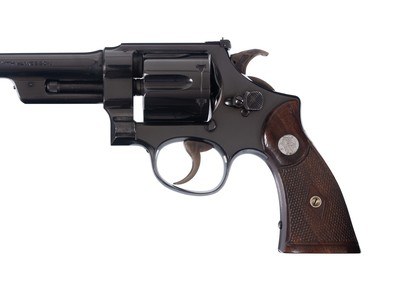 Must See Special Ordered 3rd Model 44 Target Smith & Wesson Humpback Hammer Box King Sights Fabulous & Lettered - Image 9 of 15