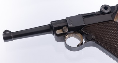 Super Rare & Magnificent Mint Condition P Code Commercial Kreighoff Luger - Image 6 of 15