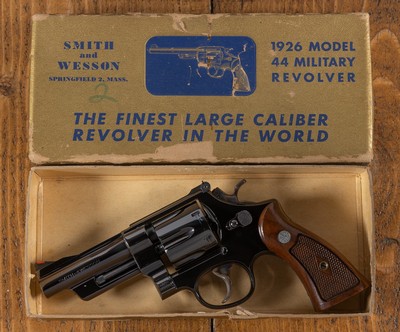 Factory Inscribed Smith & Wesson Pre Model 24 Special Ordered Factory Letter Original Box MINT - Image 2 of 15