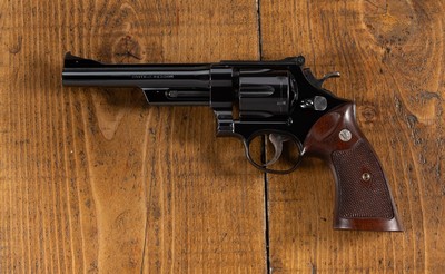 Model 27 No Dash Special Ordered Factory Inscribed Emerson Axe 357 Magnum Letter 99% - Image 1 of 12