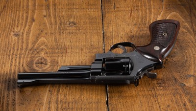 Model 27 No Dash Special Ordered Factory Inscribed Emerson Axe 357 Magnum Letter 99% - Image 8 of 12
