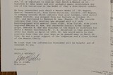 Model 27 No Dash Special Ordered Factory Inscribed Emerson Axe 357 Magnum Letter 99% - Image 12 of 12