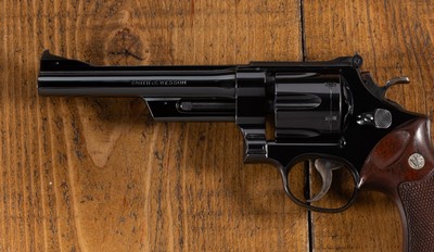 Model 27 No Dash Special Ordered Factory Inscribed Emerson Axe 357 Magnum Letter 99% - Image 3 of 12