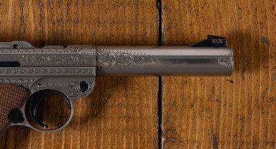 Factory Exhibition Engraved Mauser Parabellum Luger Sport ANIB 1977 Ultra Rare - Image 9 of 15