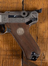 Factory Exhibition Engraved Mauser Parabellum Luger Sport ANIB 1977 Ultra Rare - Image 4 of 15