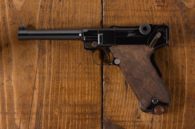 Lugerman 1907 45 ACP Luger Serial Number 16 Special Factory Display Case Mint - Image 3 of 12