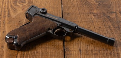 Lugerman 1907 45 ACP Luger Serial Number 16 Special Factory Display Case Mint - Image 9 of 12
