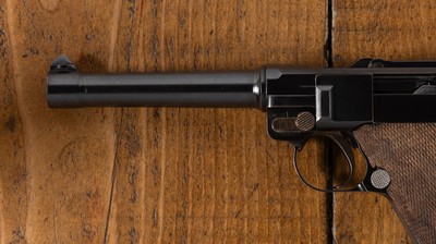 Lugerman 1907 45 ACP Luger Serial Number 16 Special Factory Display Case Mint - Image 5 of 12