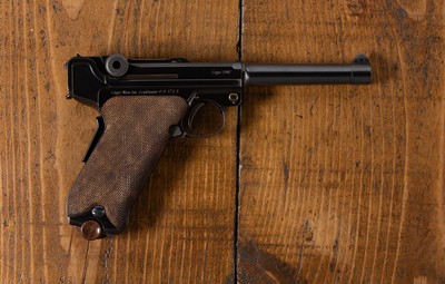 Lugerman 1907 45 ACP Luger Serial Number 16 Special Factory Display Case Mint - Image 6 of 12